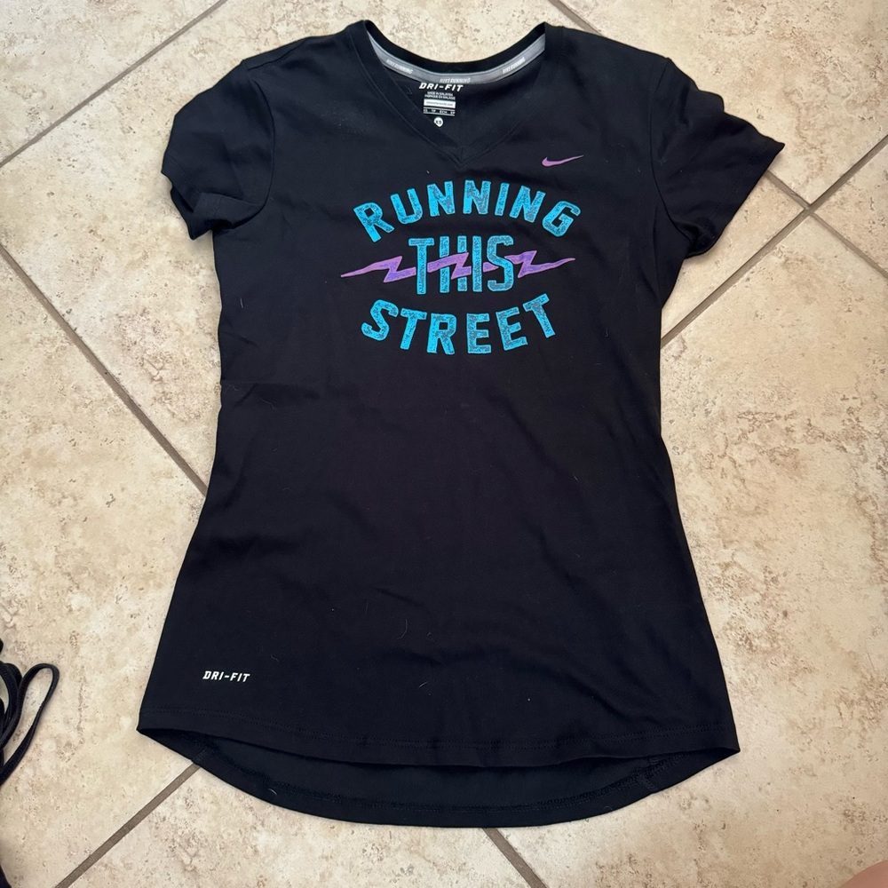 Nike Dri-Fit Black Tee